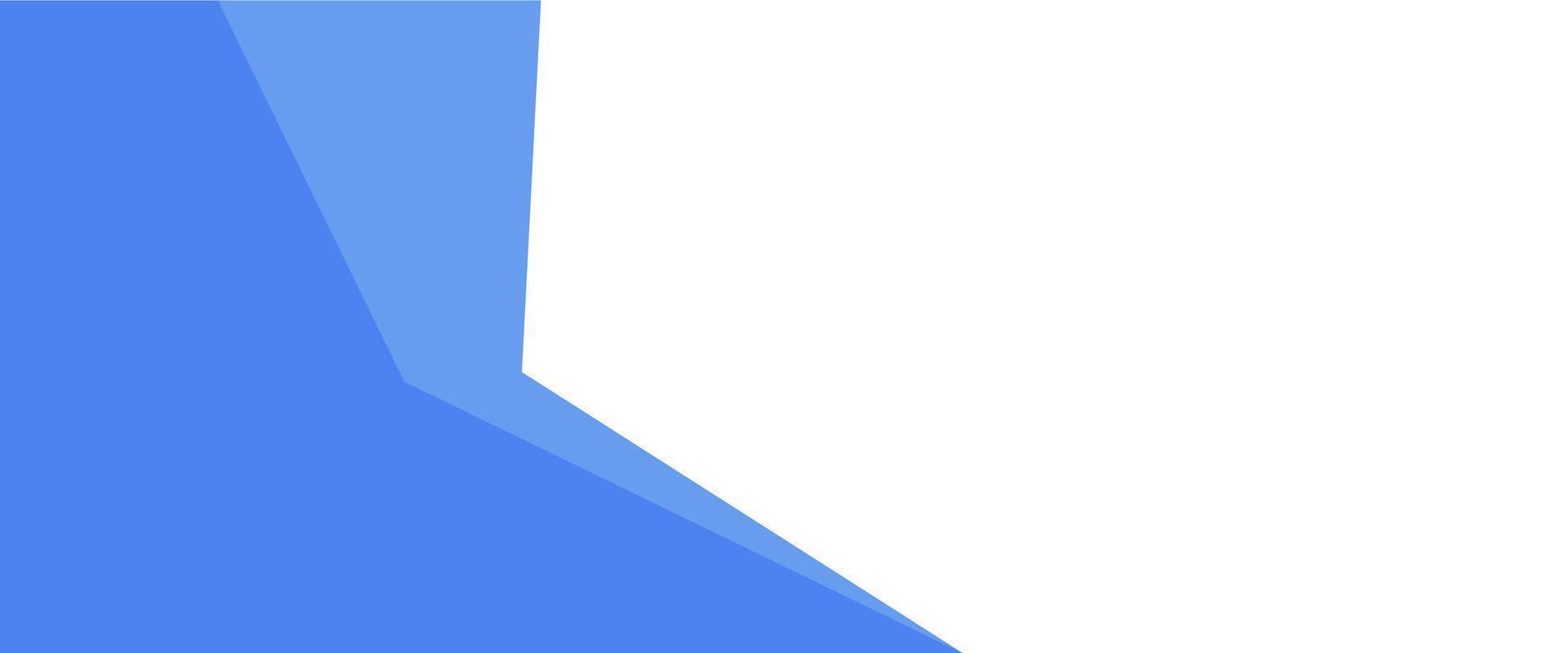 A blue and white wall with a blue and white triangle vector