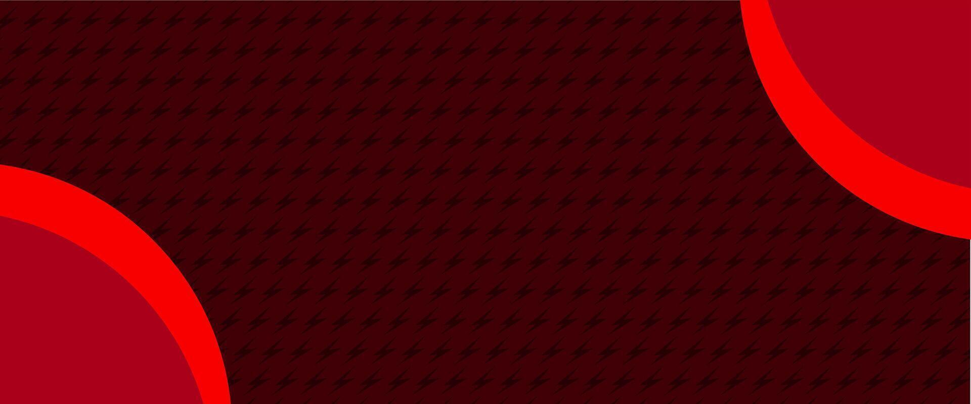 A red and black background with a wave pattern vector