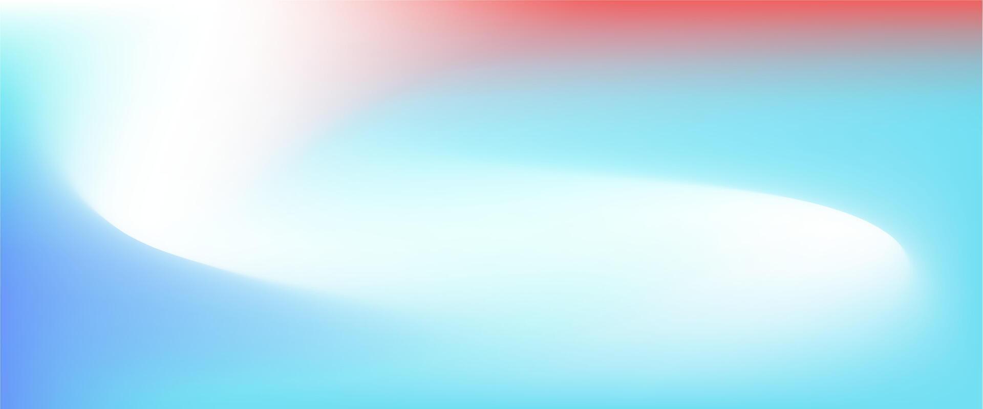 A blue and red background with a white swirl vector