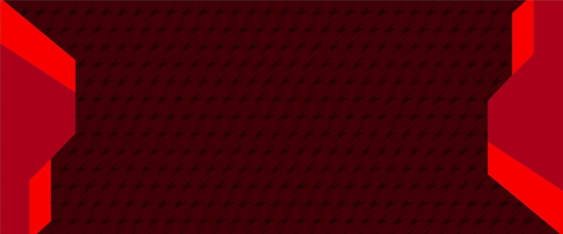 A red and black background with a square shape vector