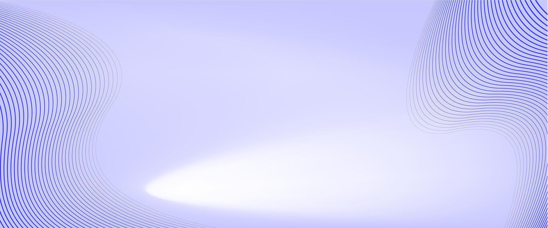Abstract background with wavy lines vector