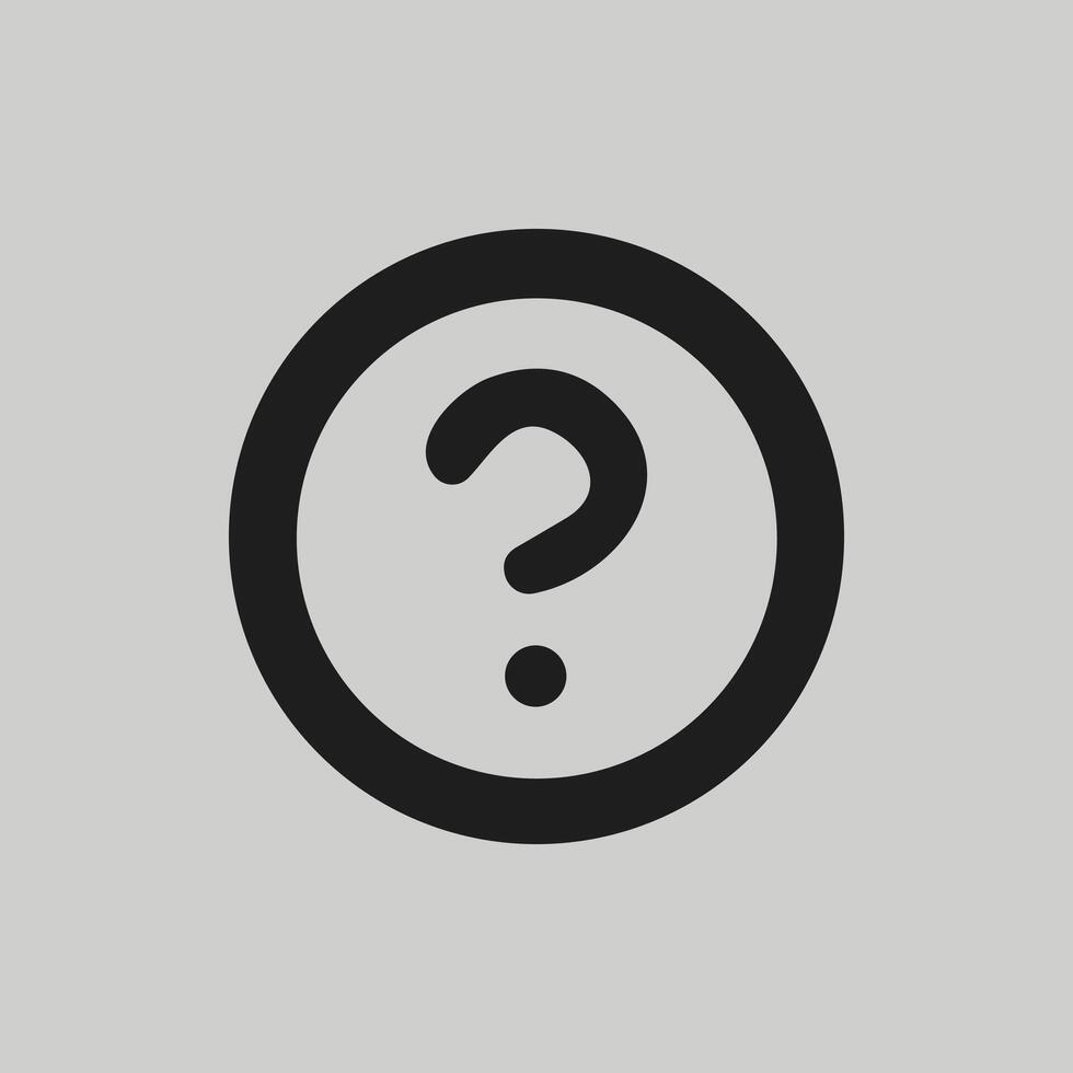 Question mark icon illustration vector