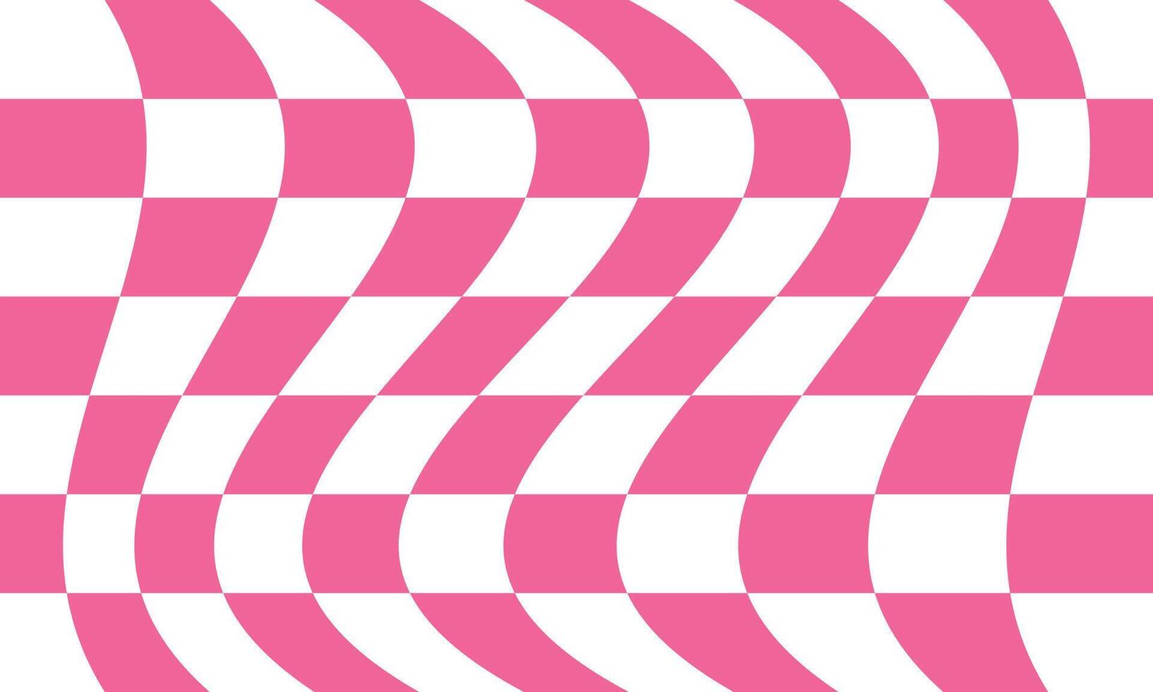 Retro Groovy Wavy Psychedelic Checkerboard Check Y2K 90s Phone Case Background Stationary Fashion Textile Repeat Pattern vector