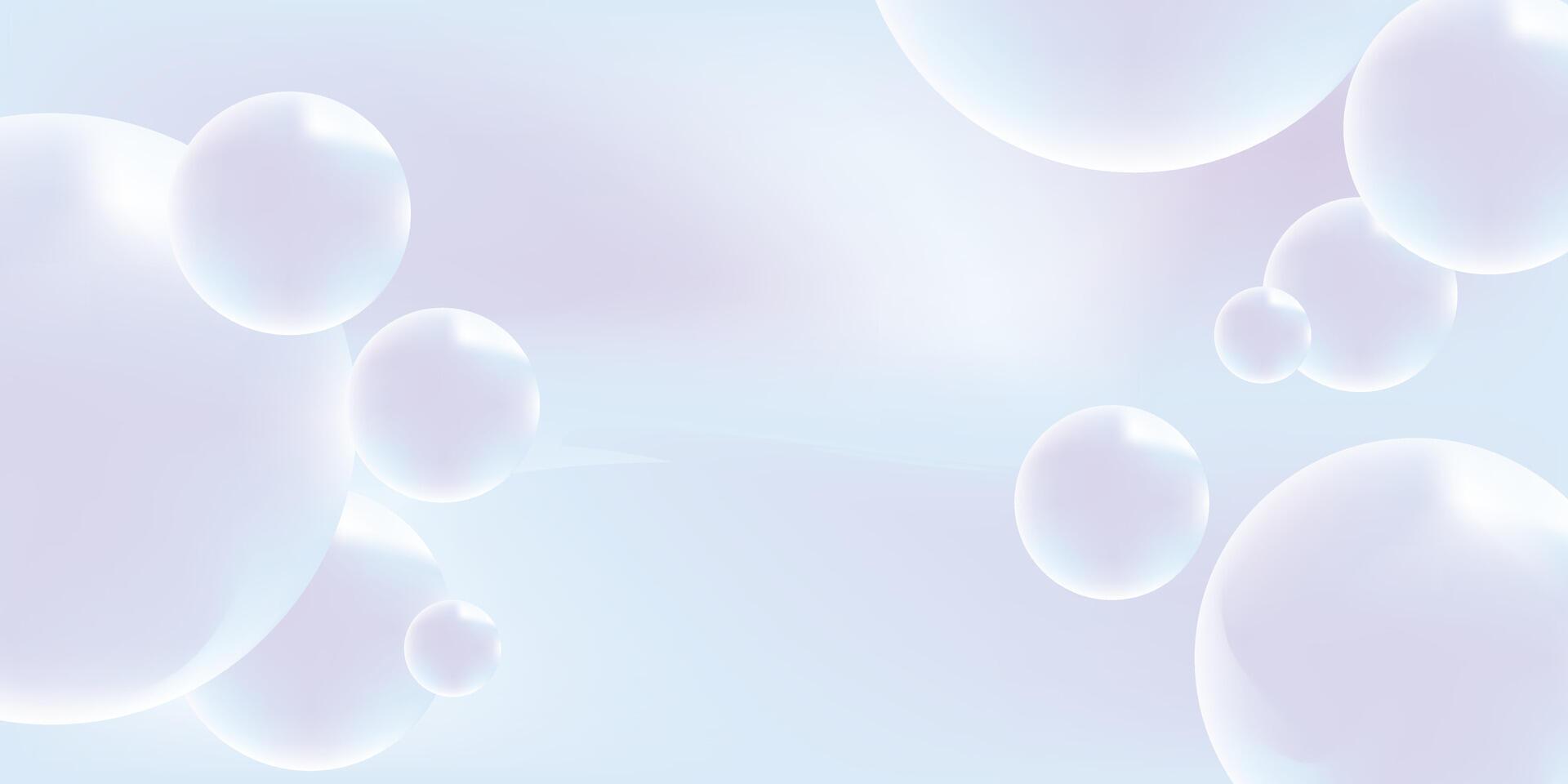 A white background with bubbles and bubbles vector