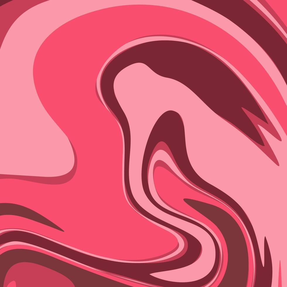 Abstract pink swirled background with swirls vector