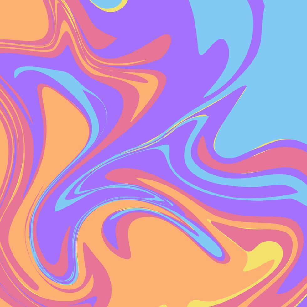 Colorful abstract background with swirls and colors vector
