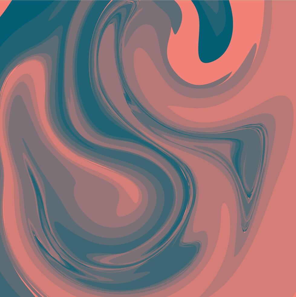 A swirly pattern with blue and pink colors vector
