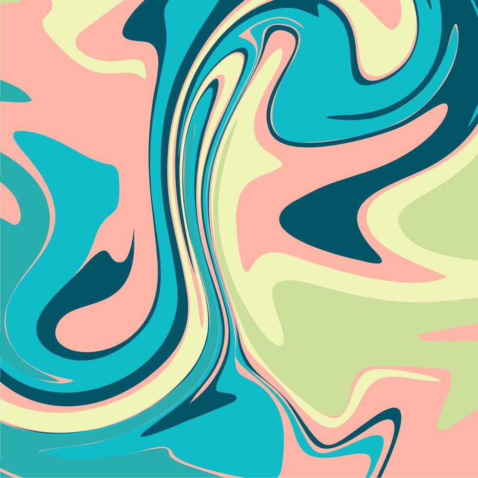 A colorful abstract background with swirls vector