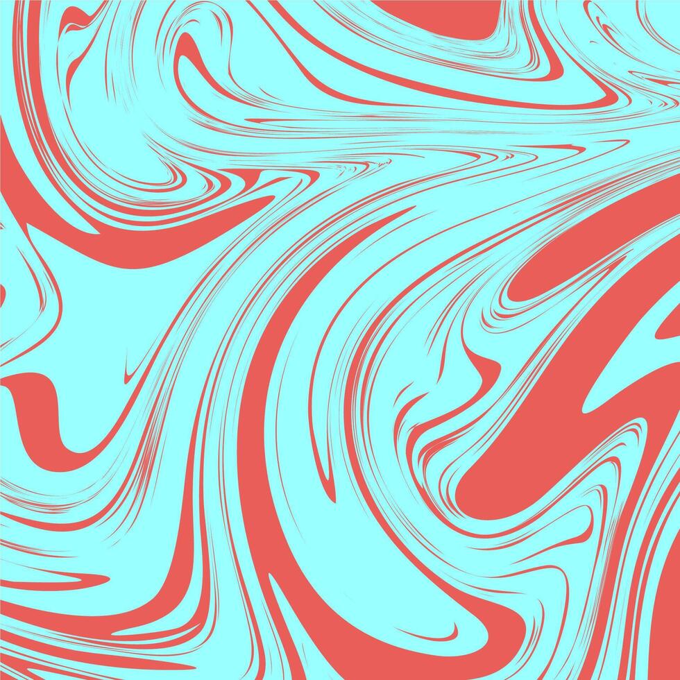 A blue and red marble background with swirly patterns vector