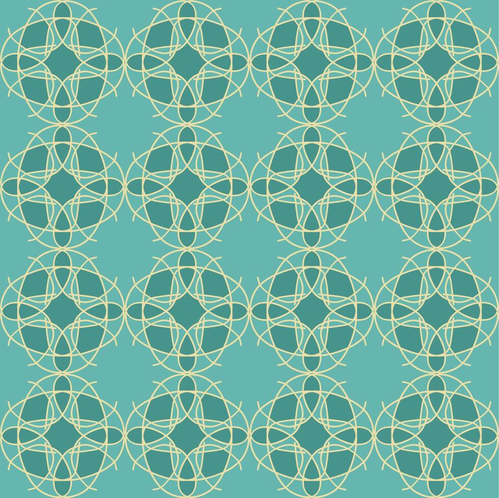 A turquoise and green background with a circular design vector