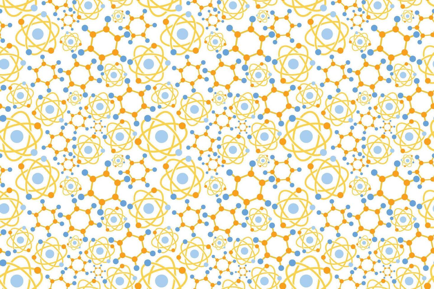 An orange and blue pattern with circles and dots 50411909 Vector Art at ...