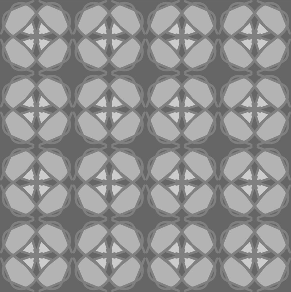 A gray and white pattern with a star design vector