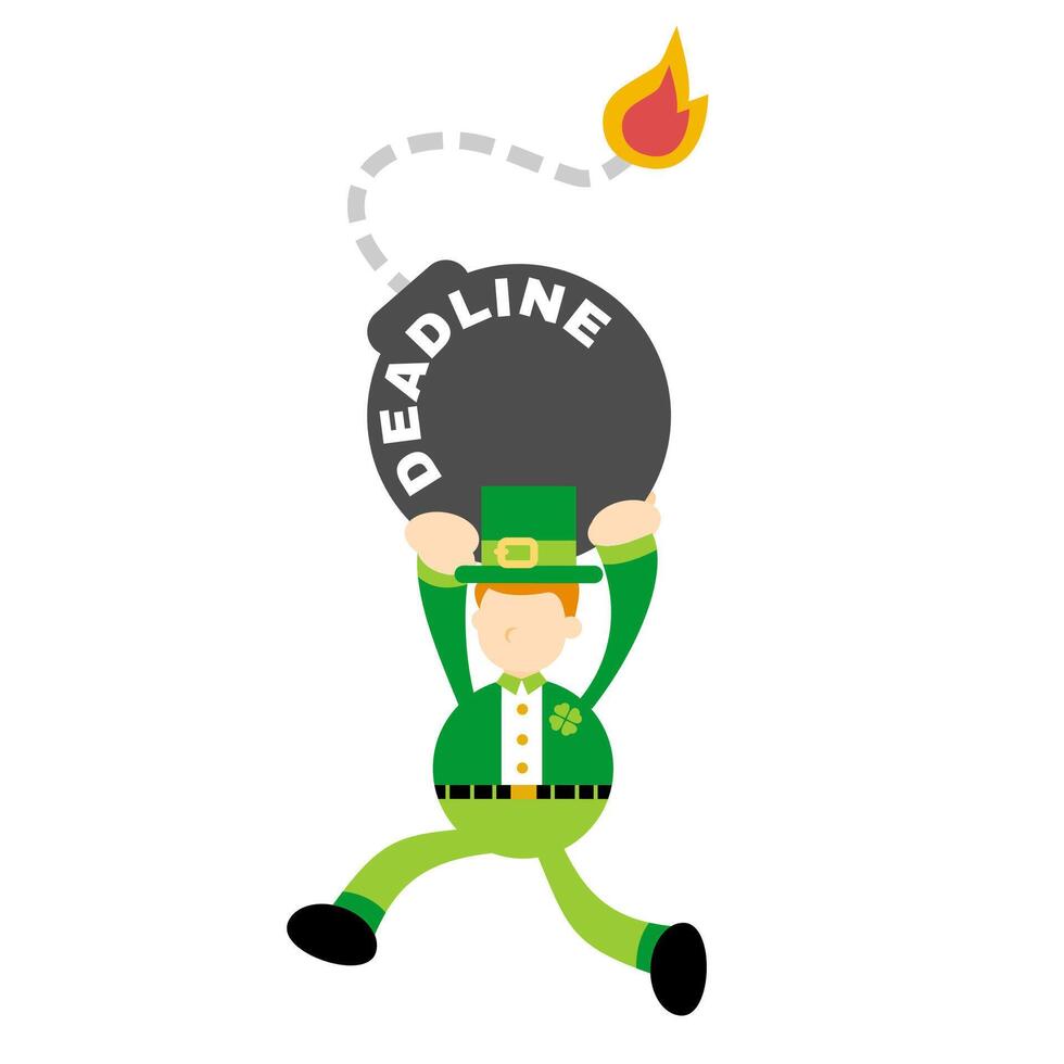 St patrick's day cartoon vector