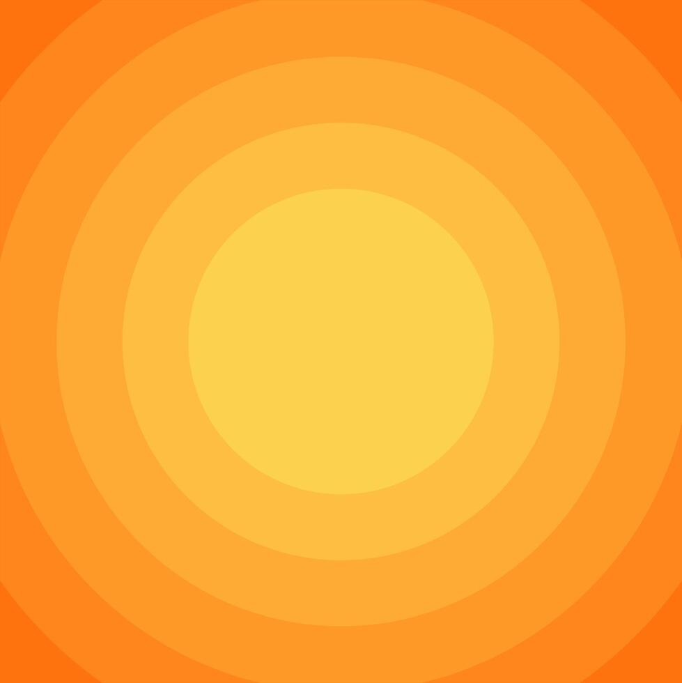 An orange background with a circular pattern vector
