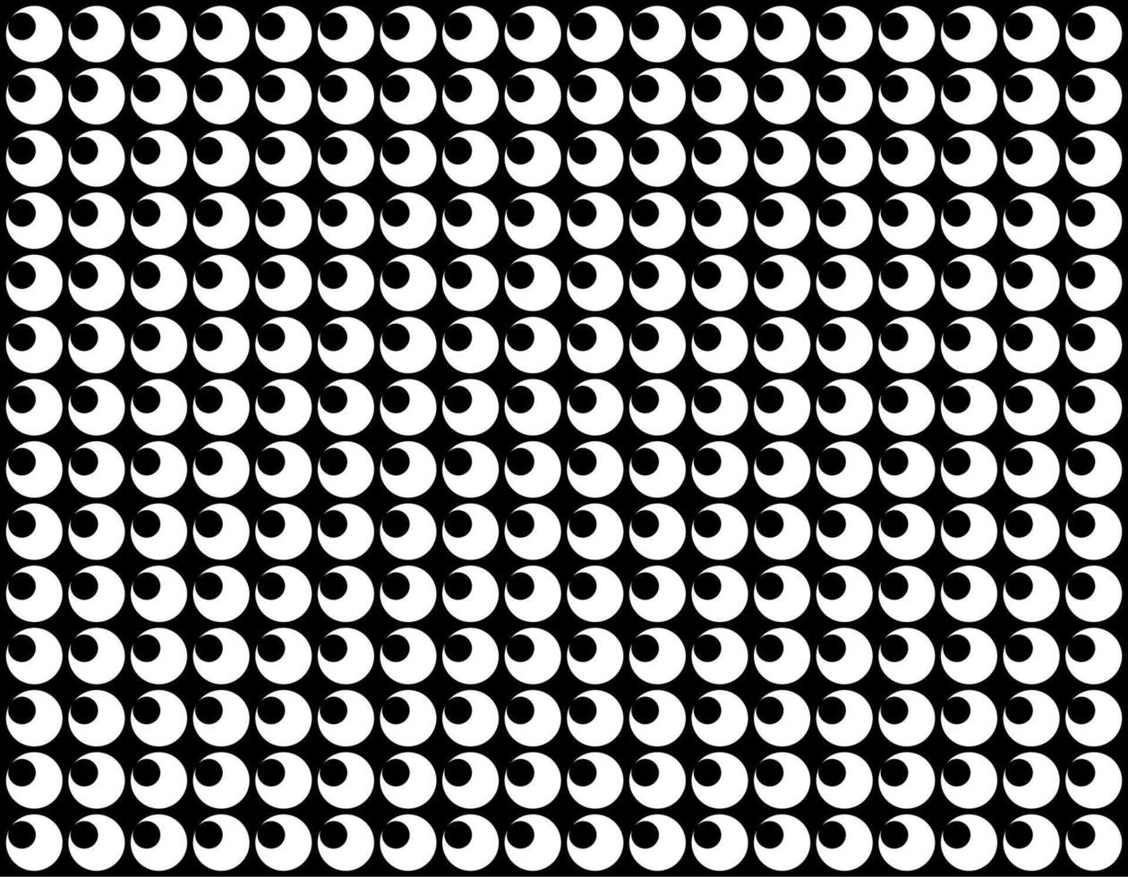 Motif Pattern Created by Deformation of the Circle Shape. Modern and Contemporary Style. Can use for Decoration, Background, Tile, Wallpaper, Wrapping, Fabric, Textile, Carpet, etc vector