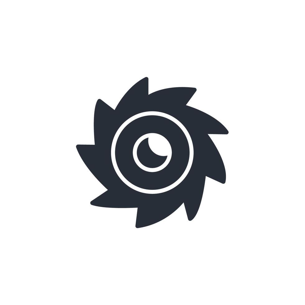 black hole icon. .Editable stroke.linear style sign for use web design,logo.Symbol illustration. vector