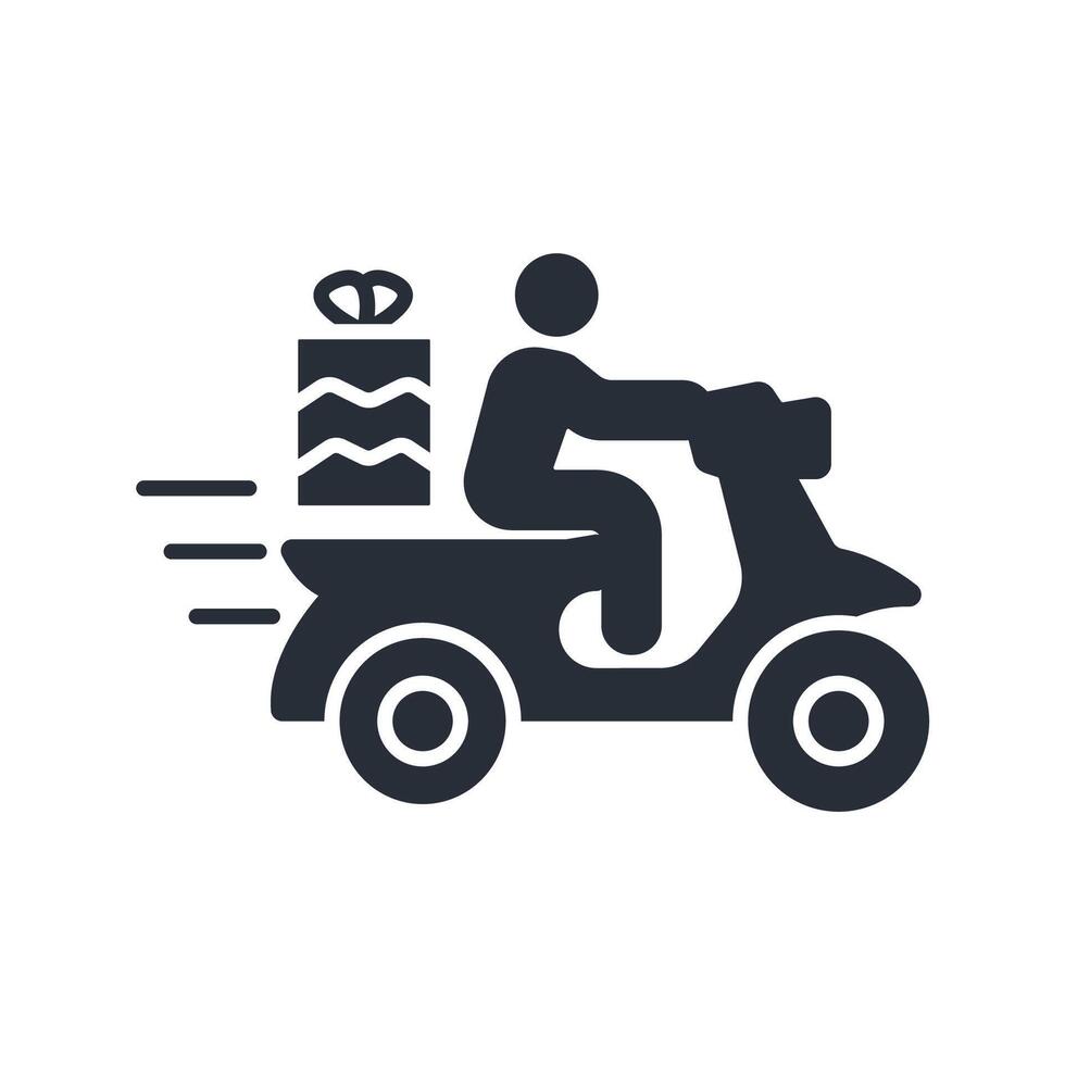 Scooter icon. .Editable stroke.linear style sign for use web design,logo.Symbol illustration. vector
