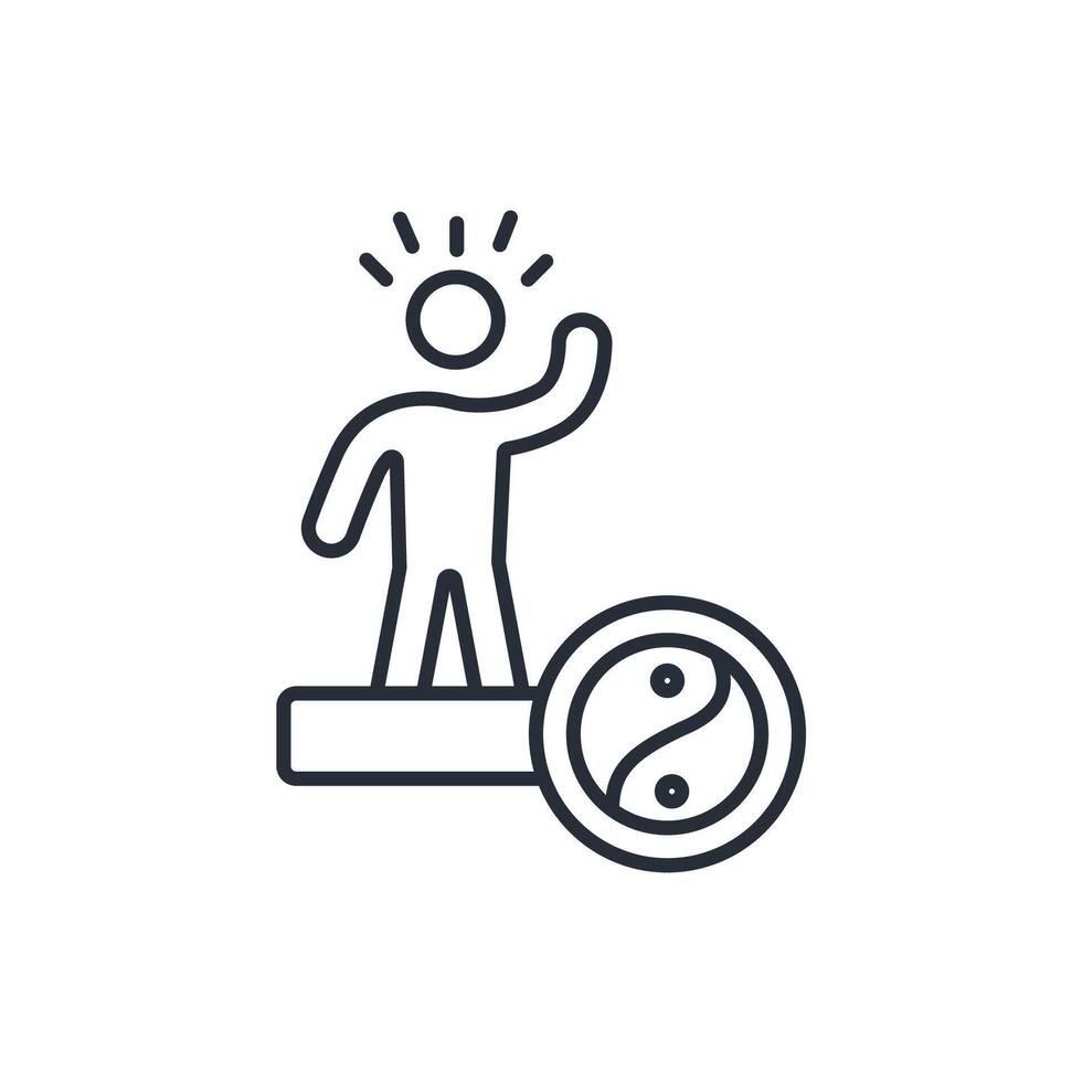 harmony icon. .Editable stroke.linear style sign for use web design,logo.Symbol illustration. vector
