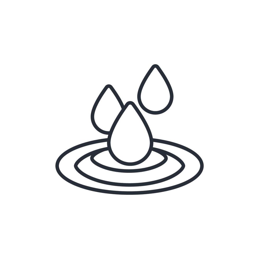 hydration icon. .Editable stroke.linear style sign for use web design,logo.Symbol illustration. vector