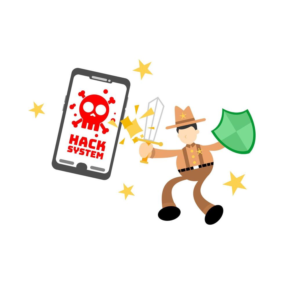 How to protect your phone from hackers vector