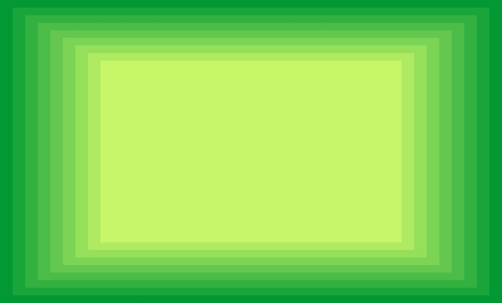 A square with a green background vector
