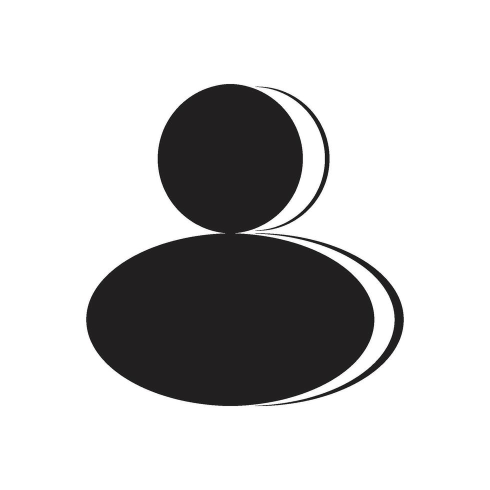 Profile Template Icon vector