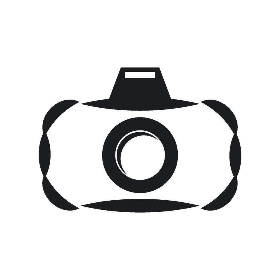 Camera Template Icon vector