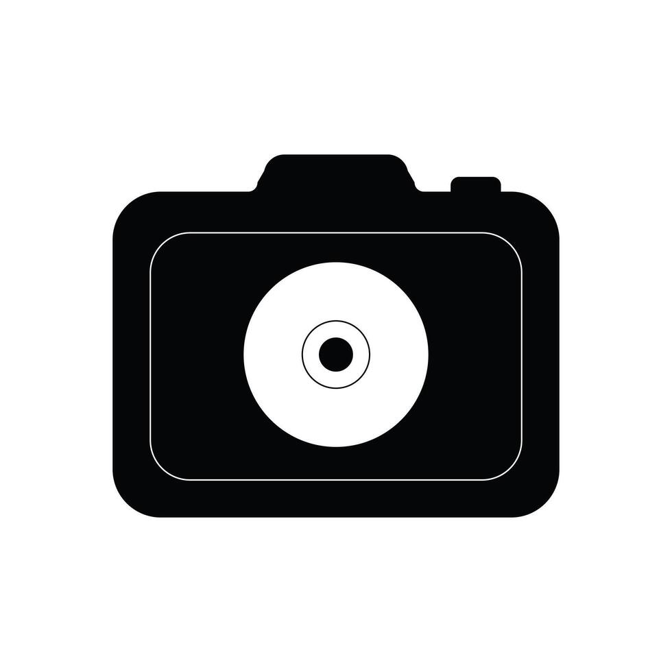 Camera icon, Lens icon vector