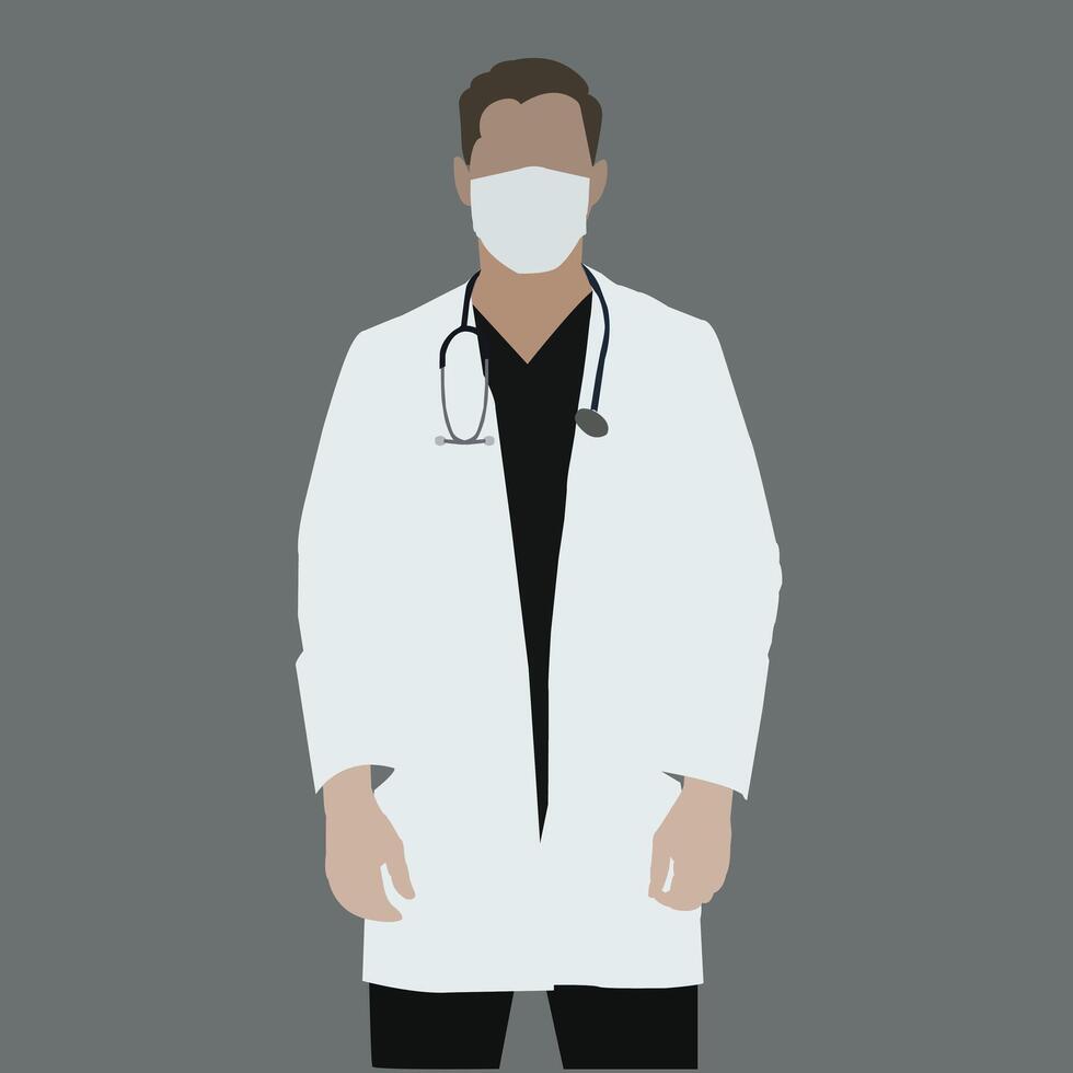Doctor, nurse, medical vector
