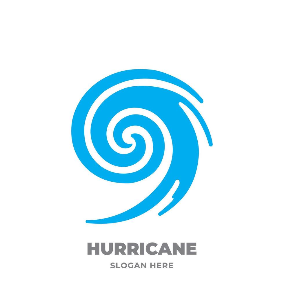 Hurricane Logo Icon Design Template vector