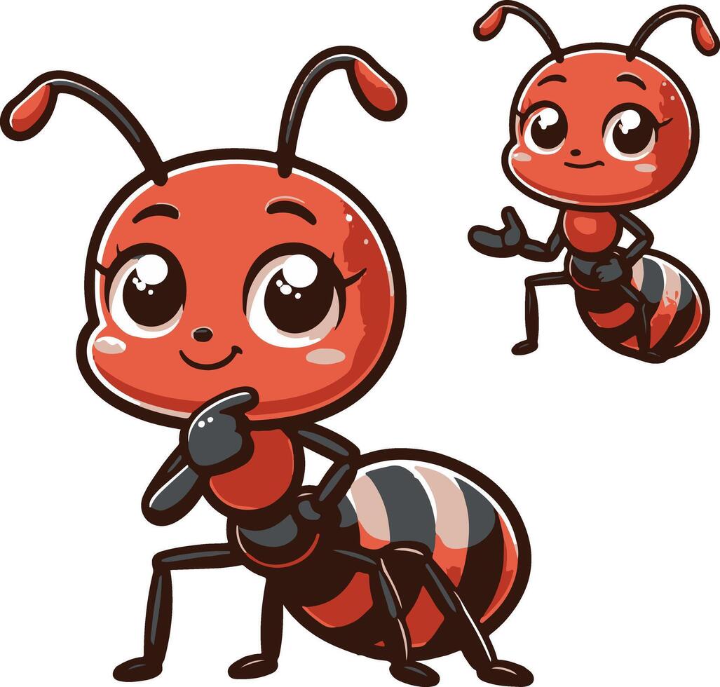 Ant illustration design vector