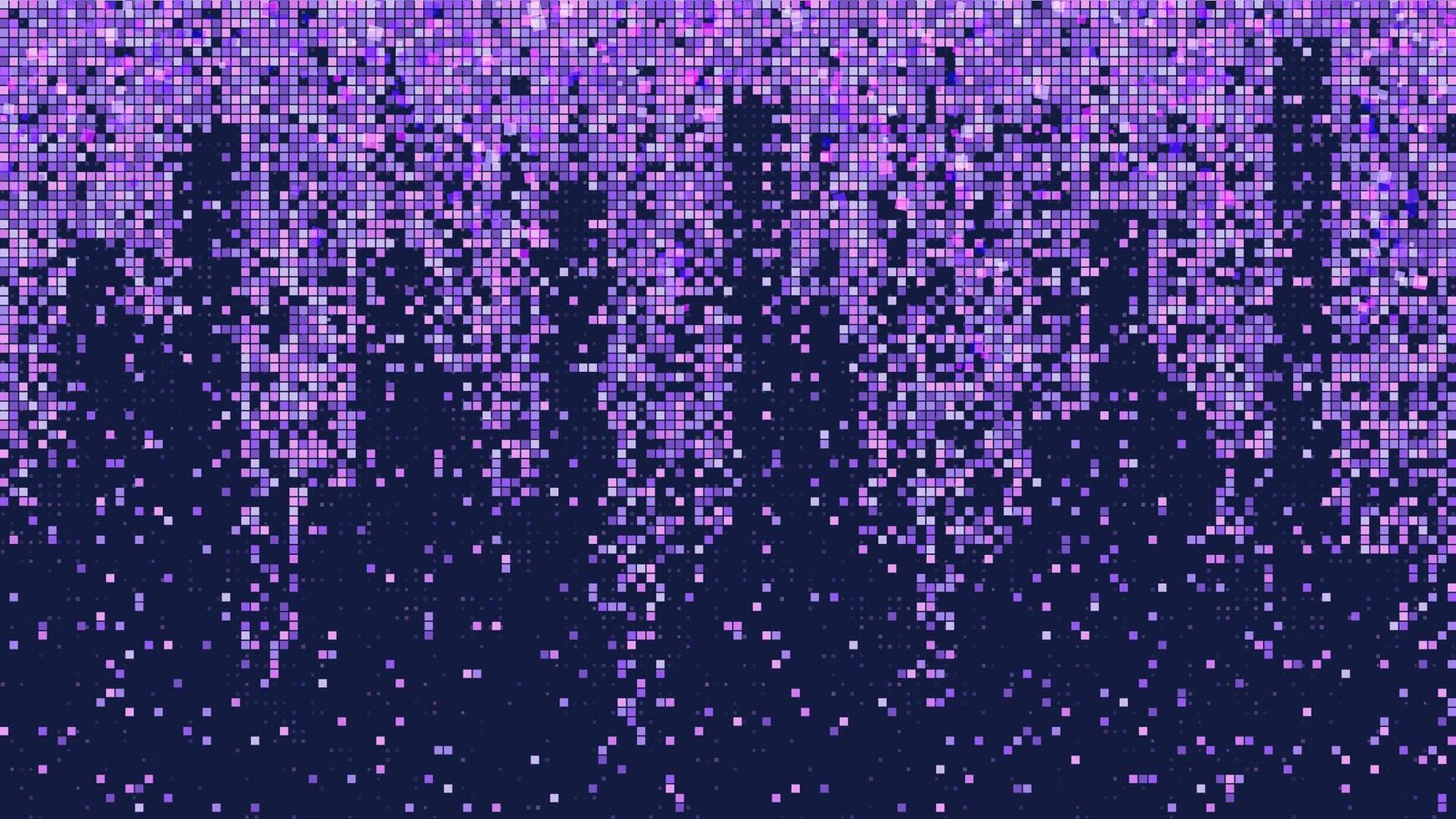 Pixel game texture pattern . Abstract ai data grid design with cube explosion effect. Future art for metaverse. Random fade fragments for digital network space concept. Tv screen wallpaper. vector
