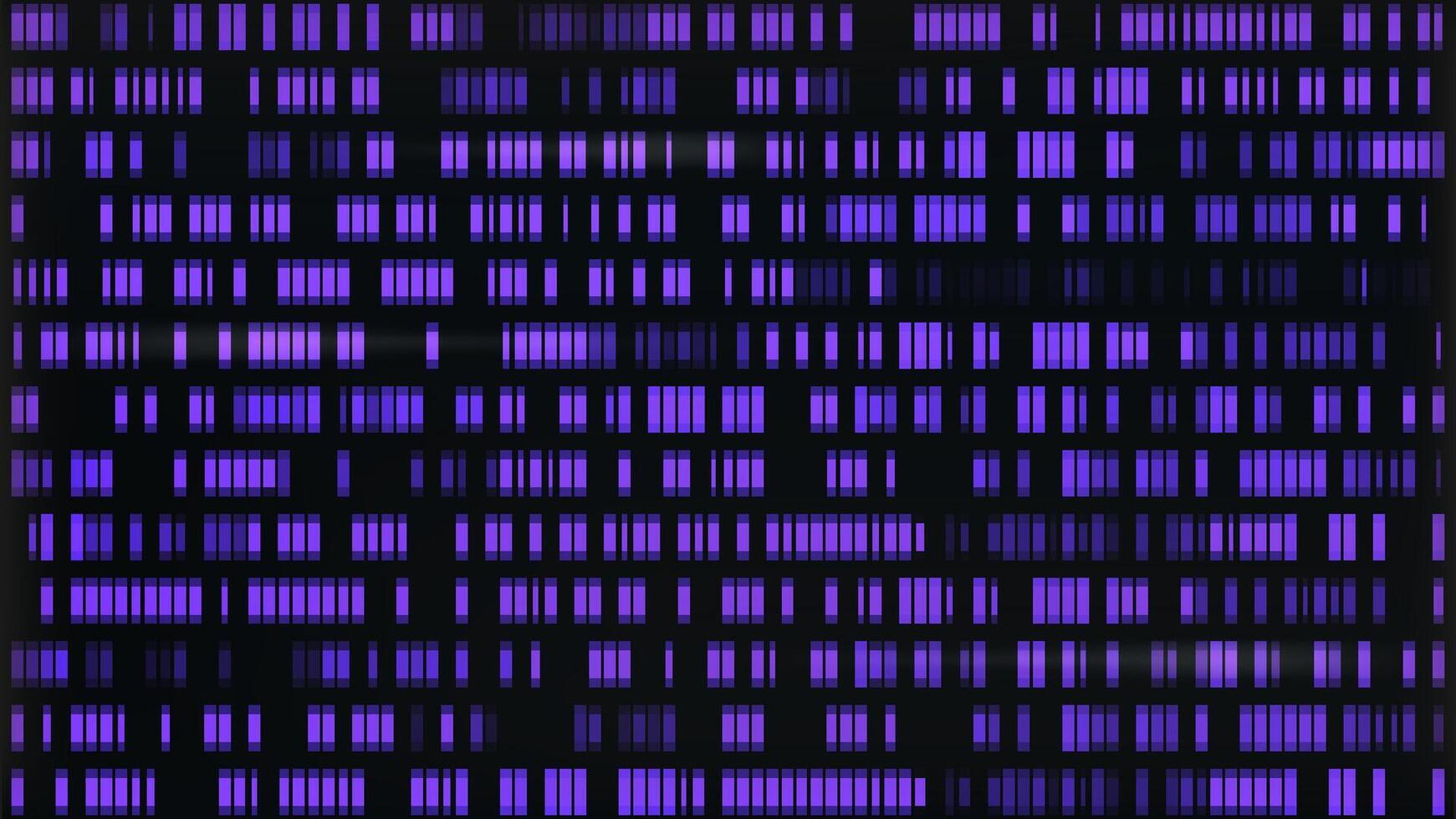 Dna sequence map. Chromosome genetic data pattern. Medical gene visualization background. Abstract glitch genome illustration for biology research graphic. Laboratory profile mapping analysis. vector