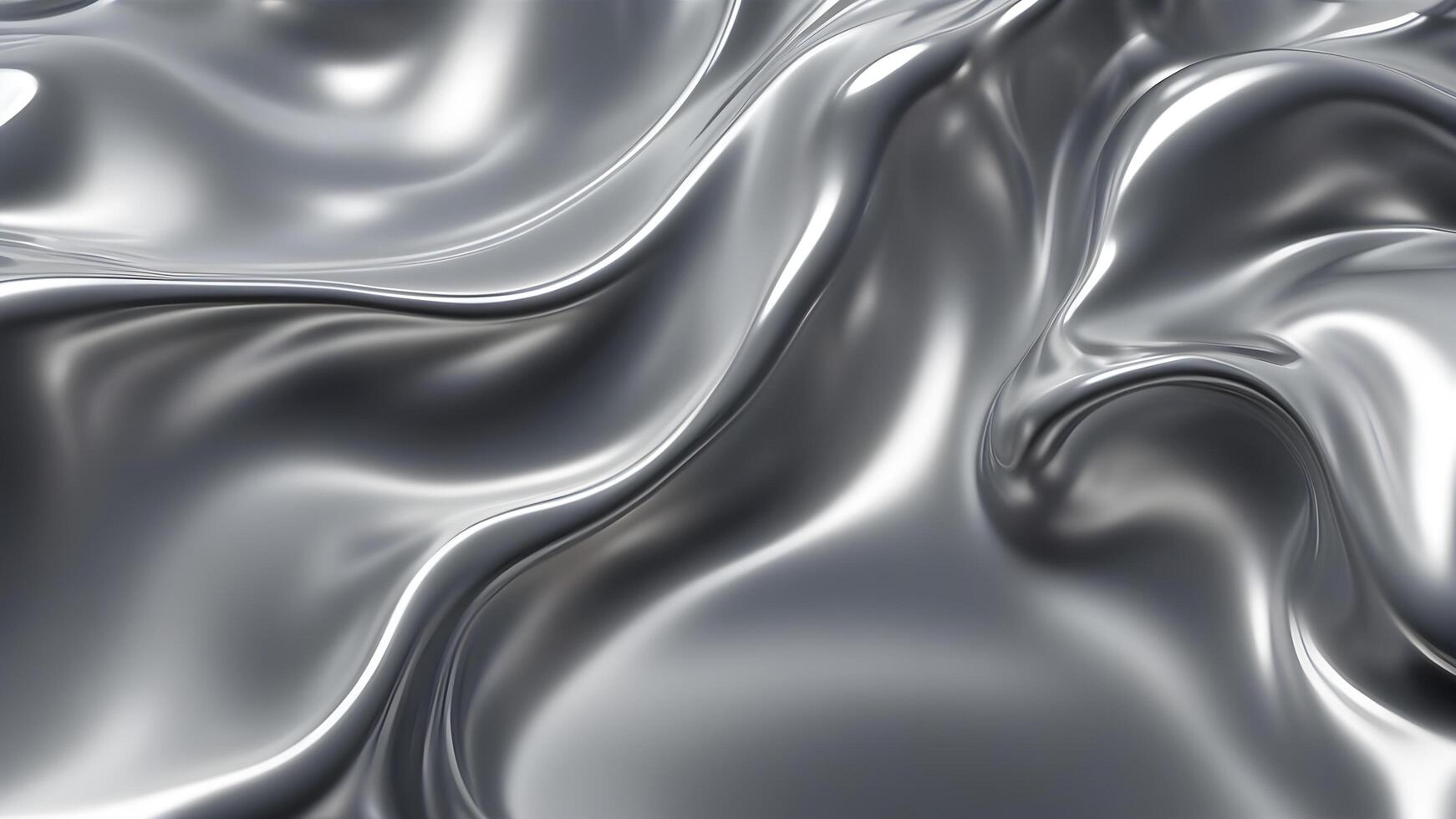 Molten Metallic Flow Pattern photo