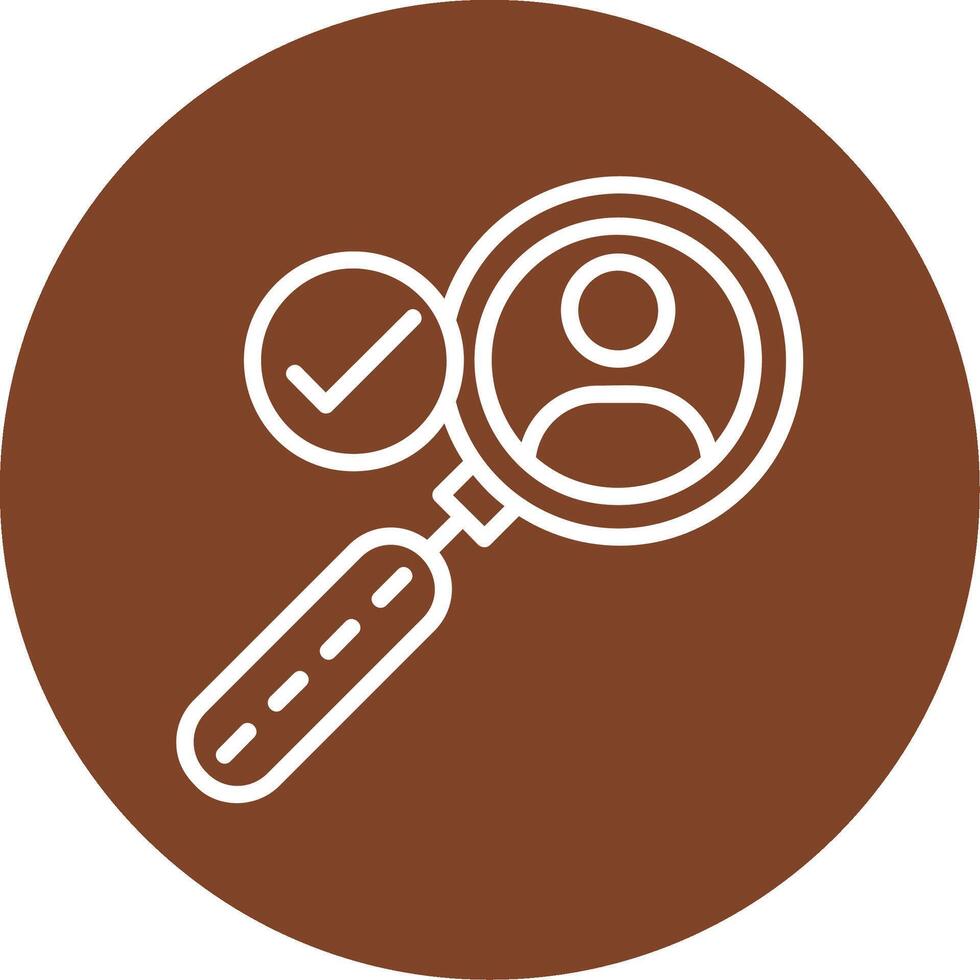 Customer Discovery Line Multi Circle Icon vector