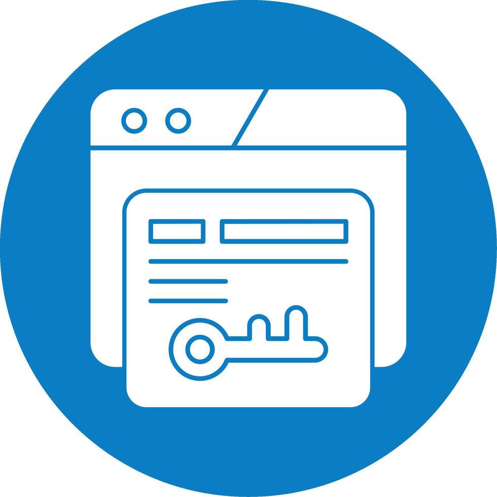 Keyword Stuffing Glyph Multi Circle Icon vector
