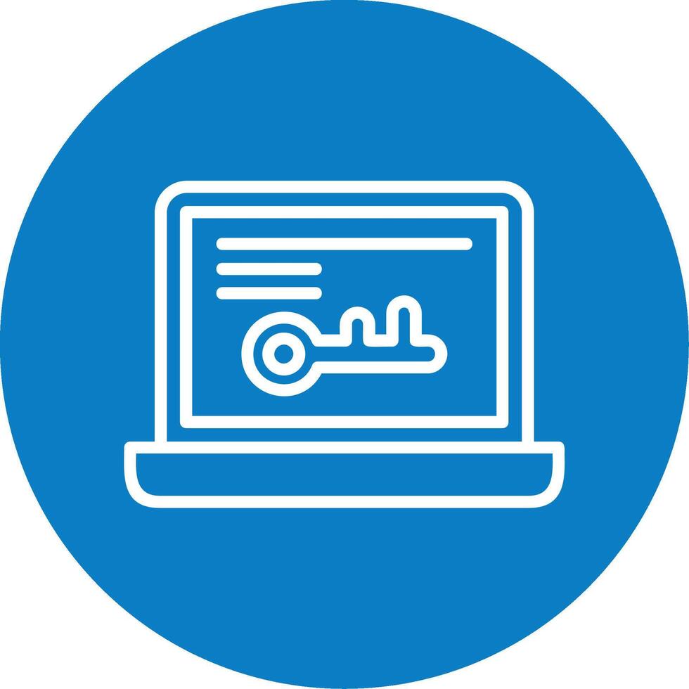 Keyword Stemming Line Multi Circle Icon vector