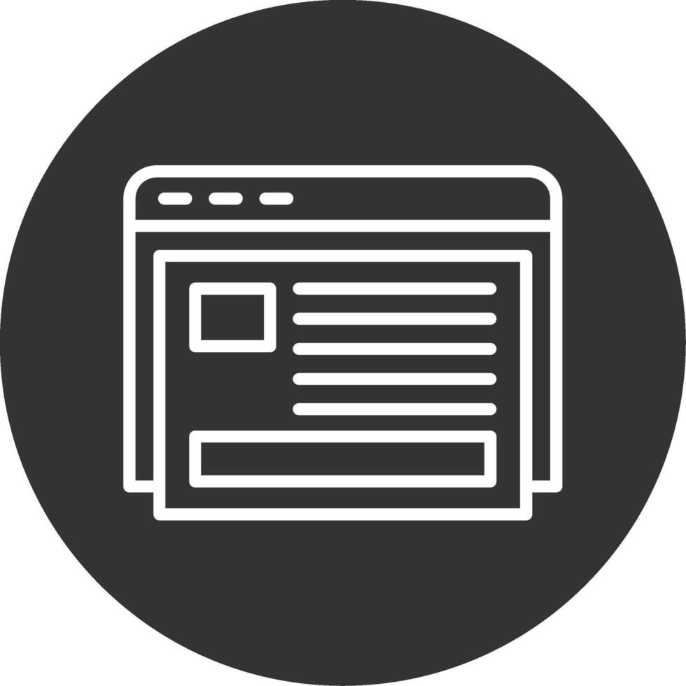 Blogging Line Multi Circle Icon vector