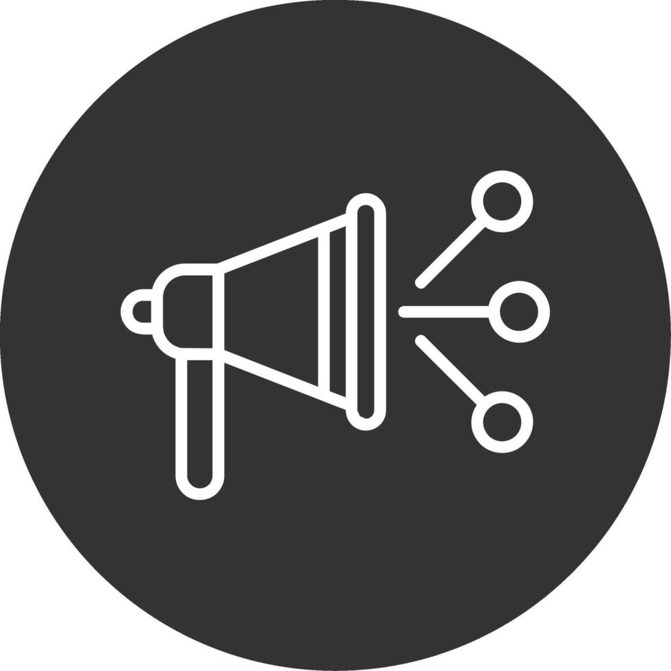 Content Marketer Line Multi Circle Icon vector
