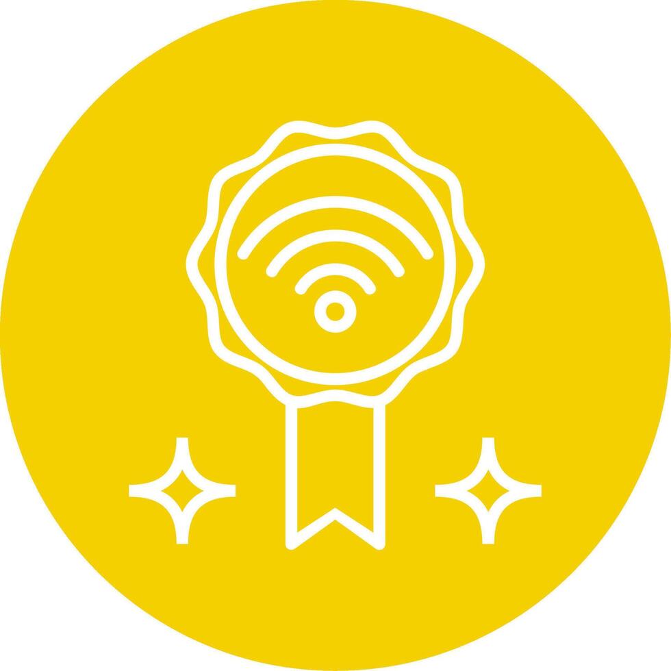 Good Internet Line Multi Circle Icon vector