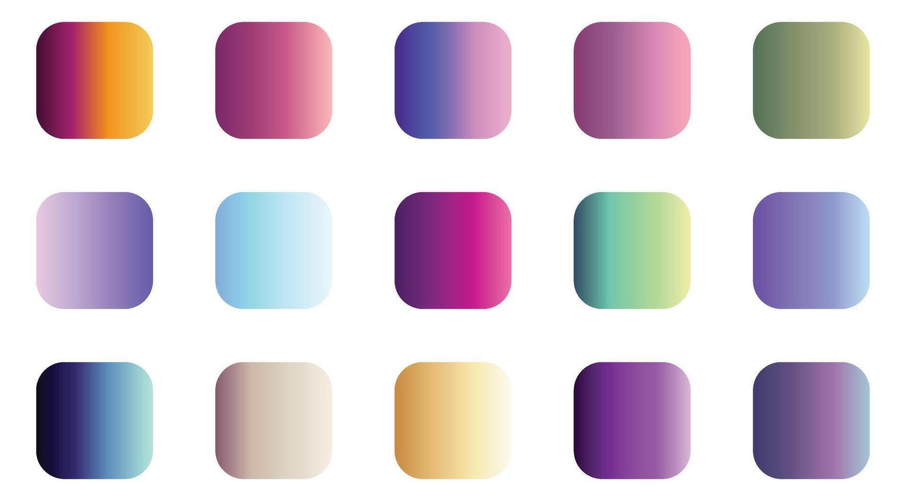 Color palette swatches vector