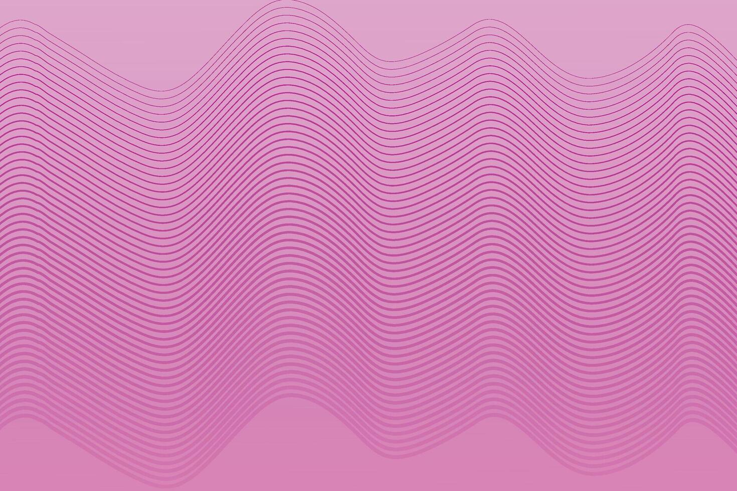 Wave lines abstract background, white thin wavy stripes with movement optical effect. vector