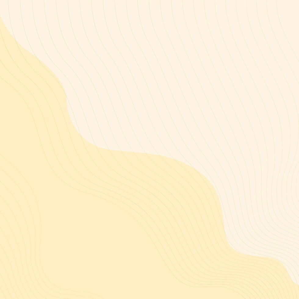 abstract beige background with wavy lines. illustration. vector