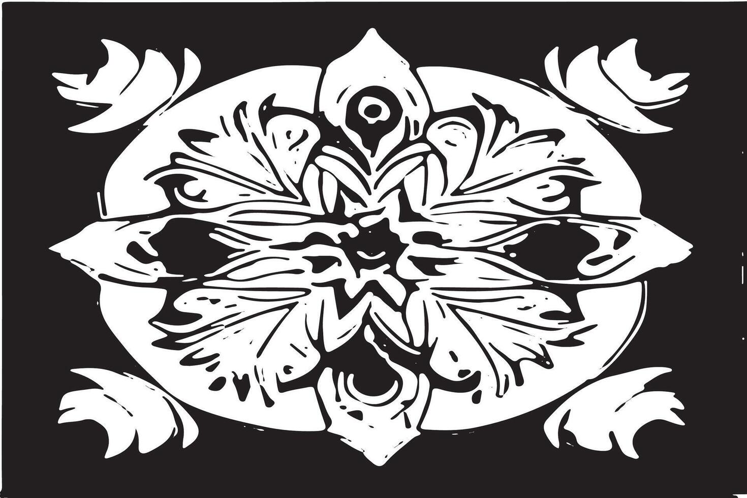 Black Abstract Graphical Texture Overlay Monochrome on White Canvas for Backgrounds and Overlays vector