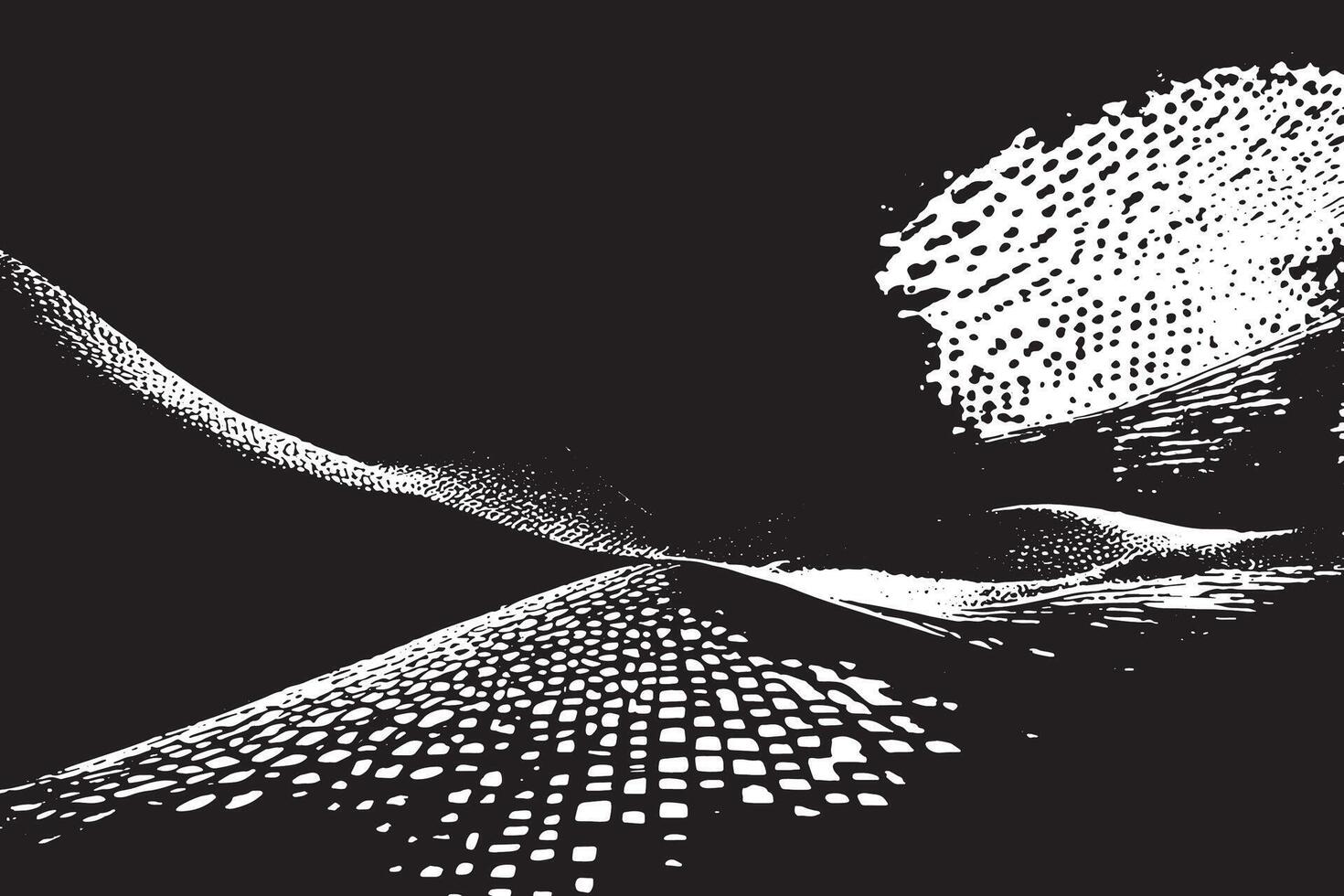 Black Abstract Texture in Monochrome on White Background for Minimalist Overlays vector