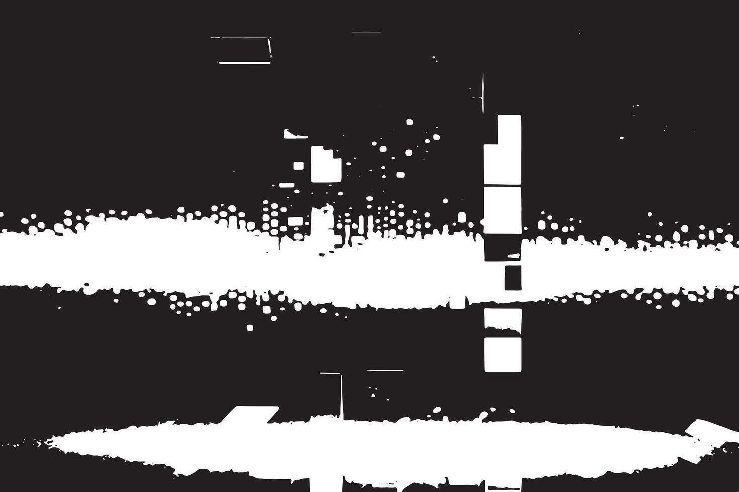 Black Abstract Texture Monochrome Layer on White Background for Visual Overlays vector