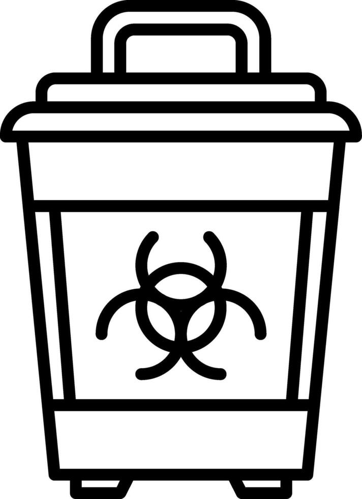 Toxic Waste Icon vector