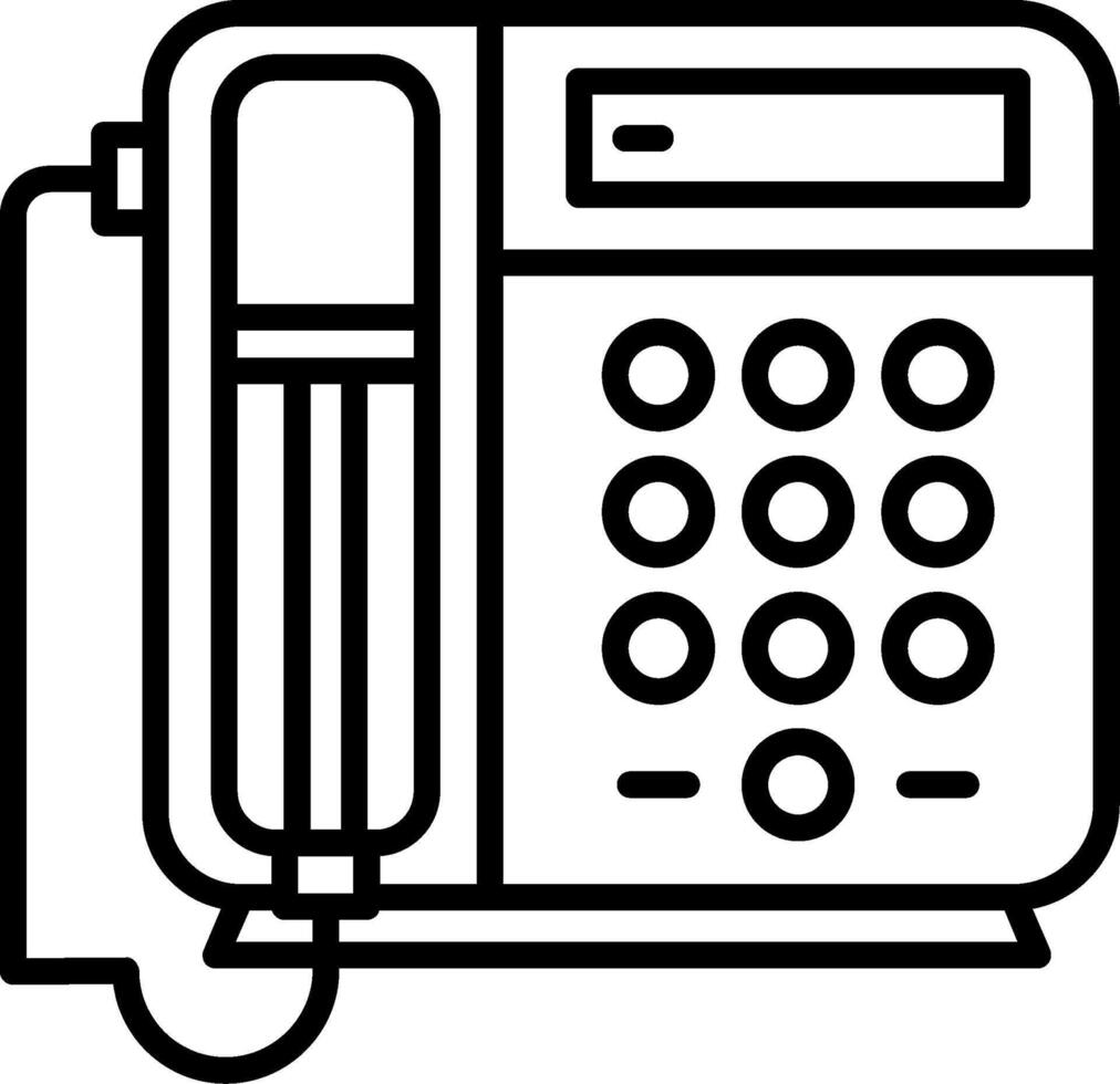 Emergency Telephone Icon vector