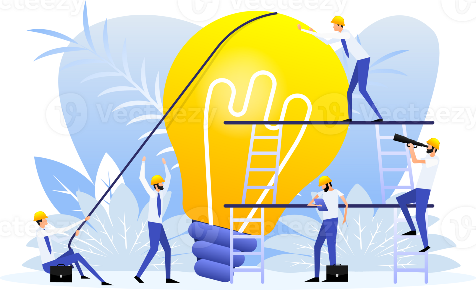 Creative idea. Team work png