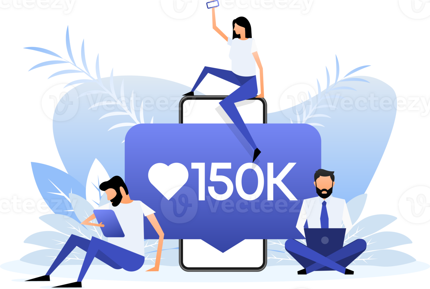 150 k followers png